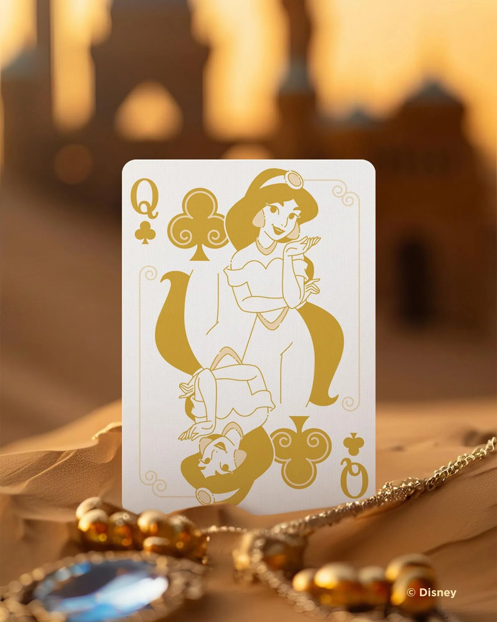 Disney Princess Inspired Pink Bicycle Playing Cards - Image 10