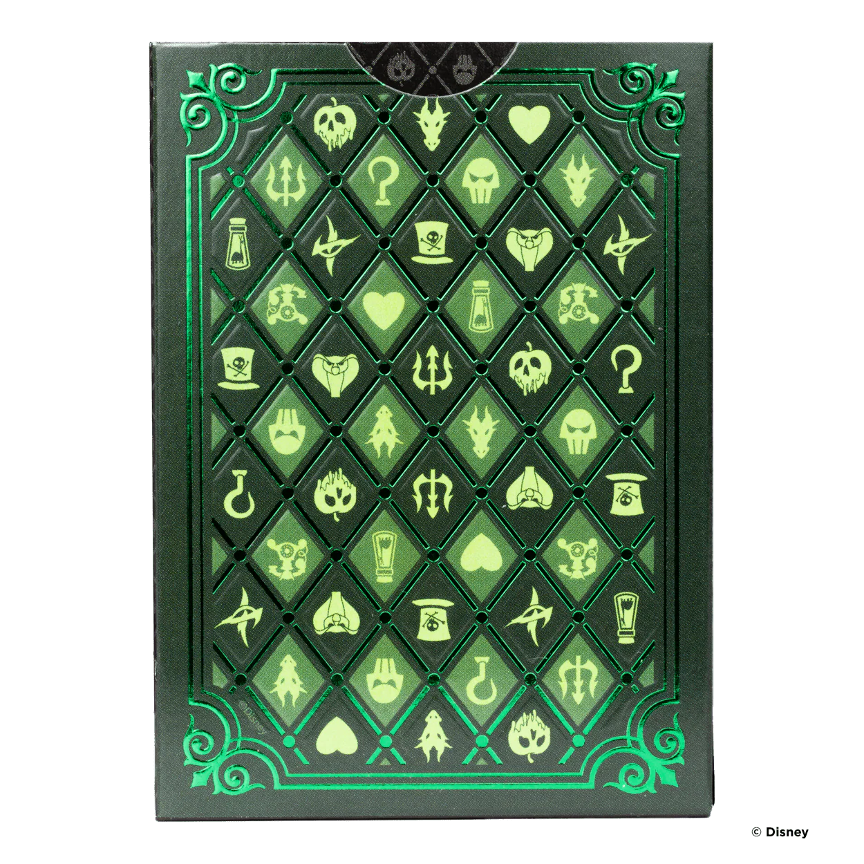 Disney Villains Inspired Green Bicycle Playing Cards - Image 5
