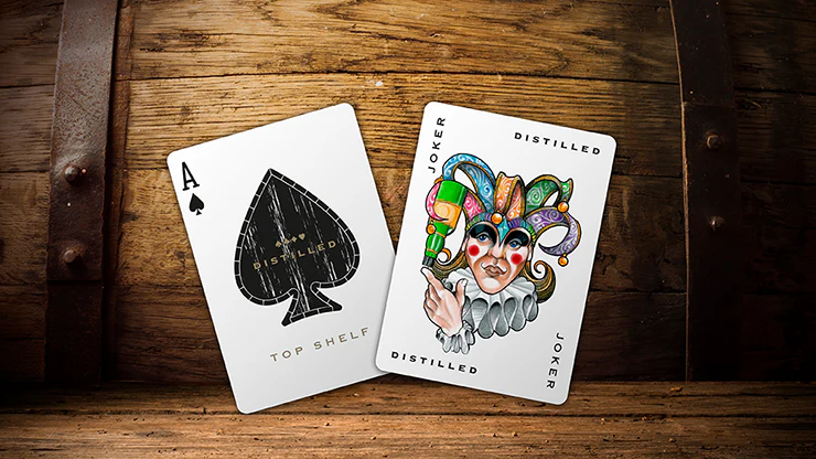 Distilled Top Shelf Bicycle Playing Cards - Image 3