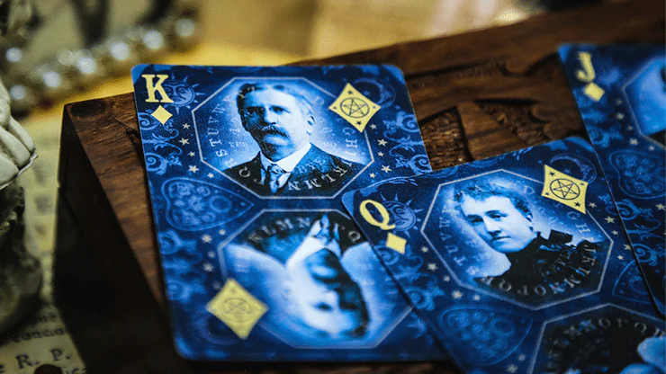 Divination Blue Playing Cards by Midnight Playing Cards LPCC - Image 4