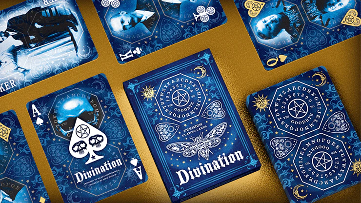 Divination Blue Playing Cards by Midnight Playing Cards LPCC - Image 5