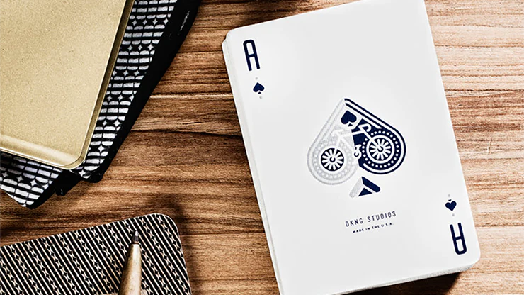 DKNG Blue Wheel Playing Cards by Art of Play - Image 3