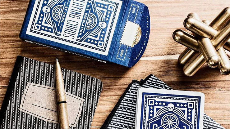 DKNG Blue Wheel Playing Cards by Art of Play - Image 5