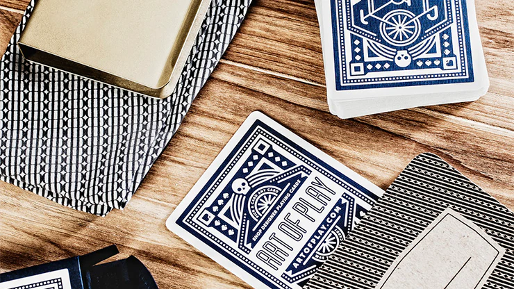 DKNG Blue Wheel Playing Cards by Art of Play - Image 6