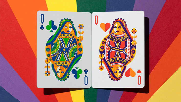 DKNG Rainbow Wheels 6 Seater Box Set Playing Cards EPCC - Image 2