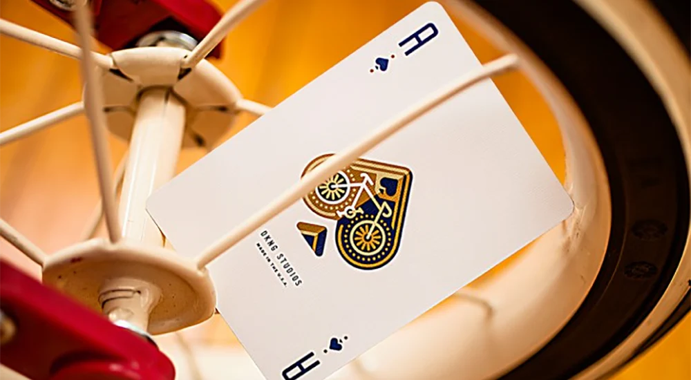 DKNG Red Wheel Playing Cards by Art of Play - Image 4