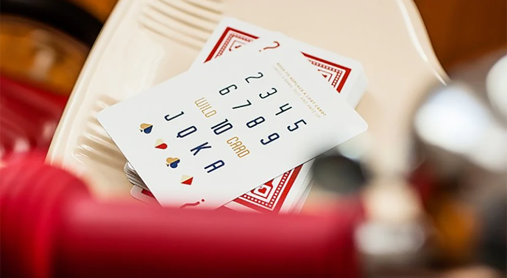 DKNG Red Wheel Playing Cards by Art of Play - Image 6