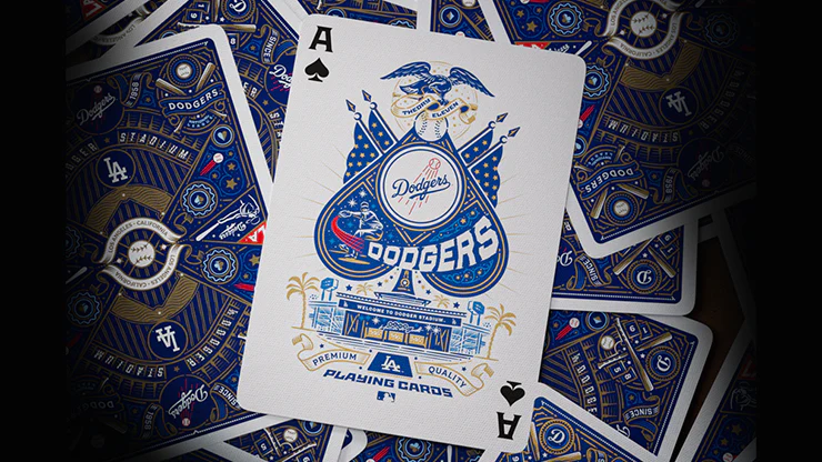 Dodgers Playing Cards by theory11 - Image 2