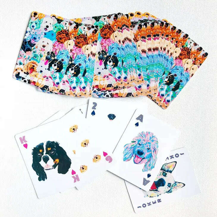 Dog Playing Cards - Image 3
