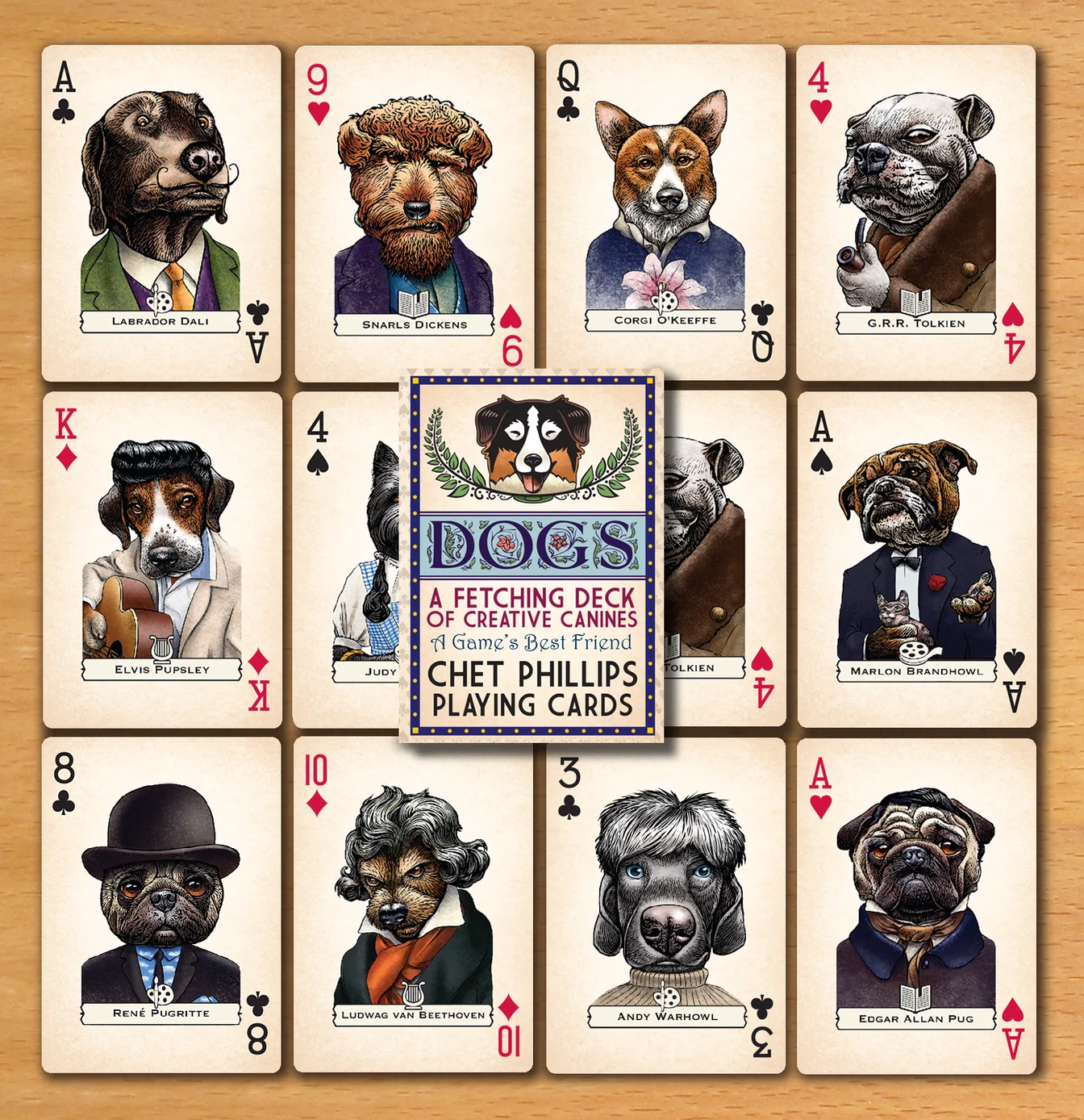 Dogs: A Fetching Deck Playing Cards - Image 2