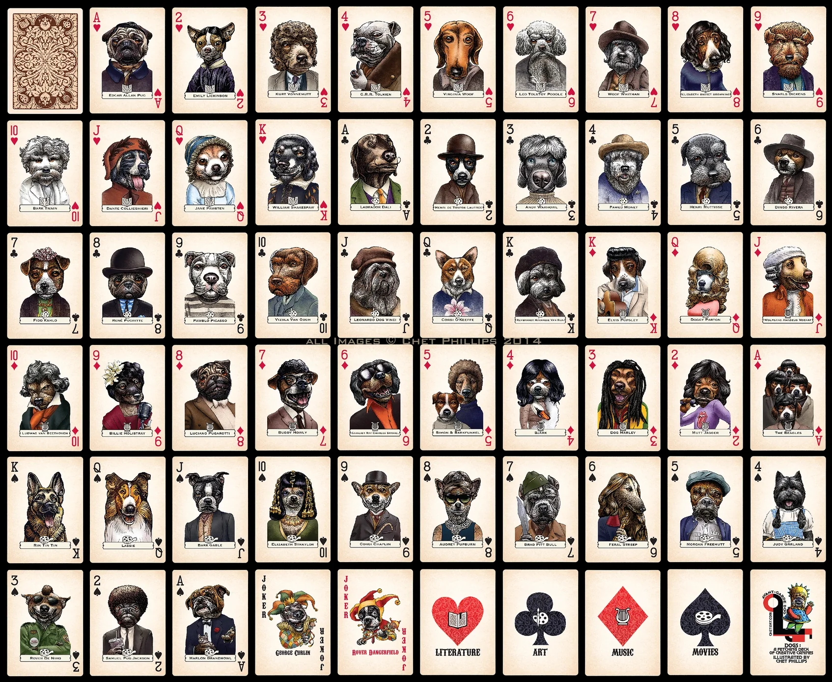 Dogs: A Fetching Deck Playing Cards - Image 3