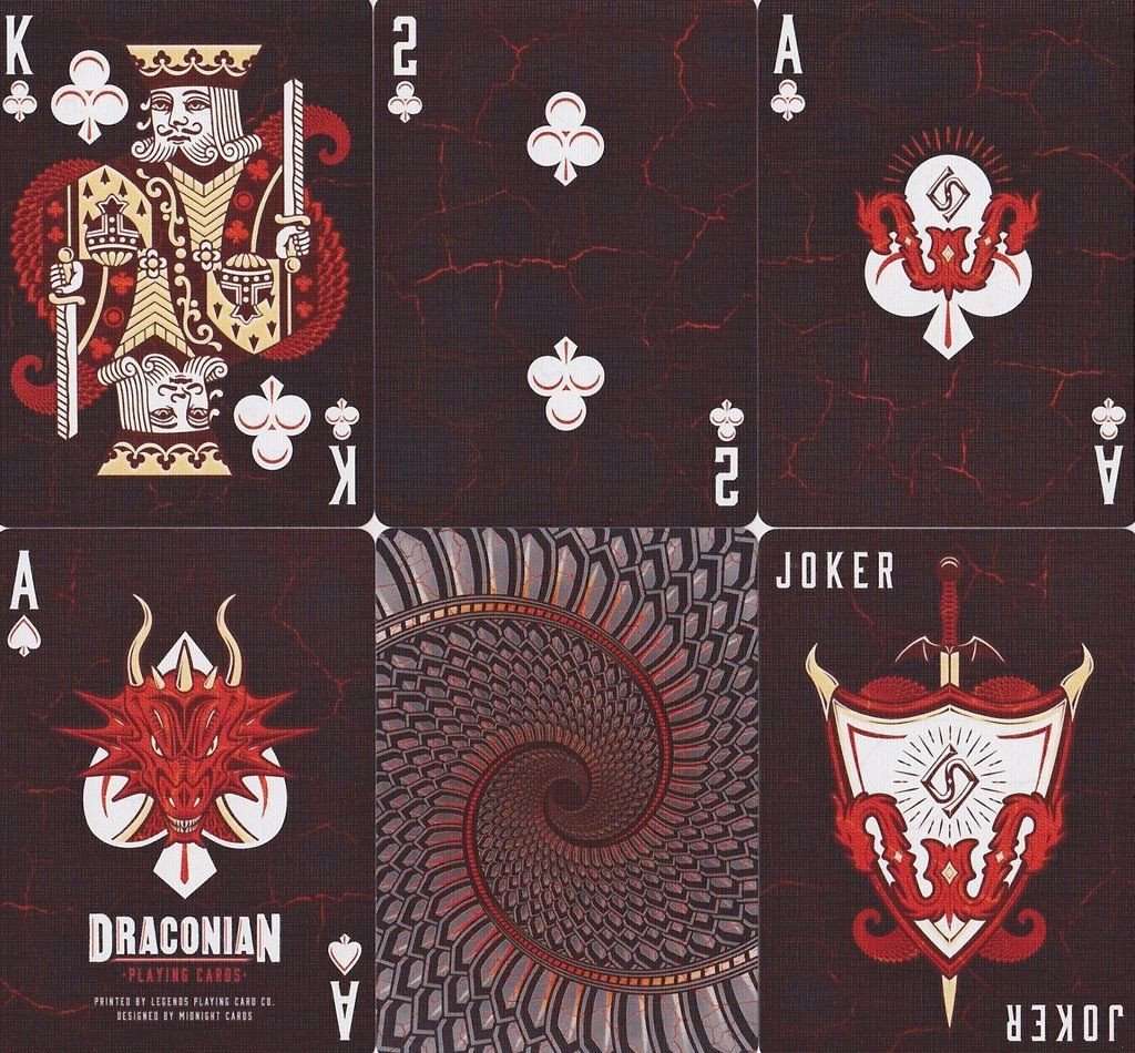 Draconian Brimstone Playing Cards Deck - Image 5