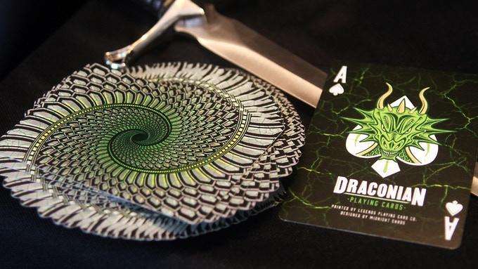 Draconian Wildfire Playing Cards LPCC - Image 6