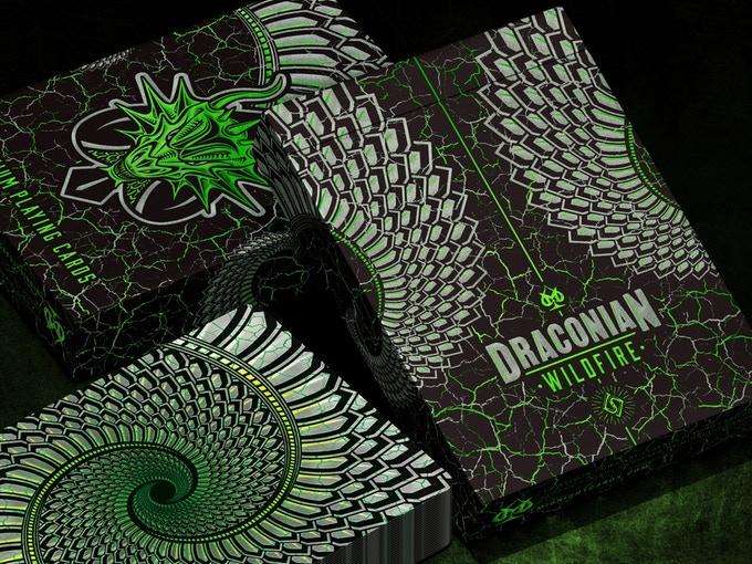 Draconian Wildfire Playing Cards LPCC - Image 7