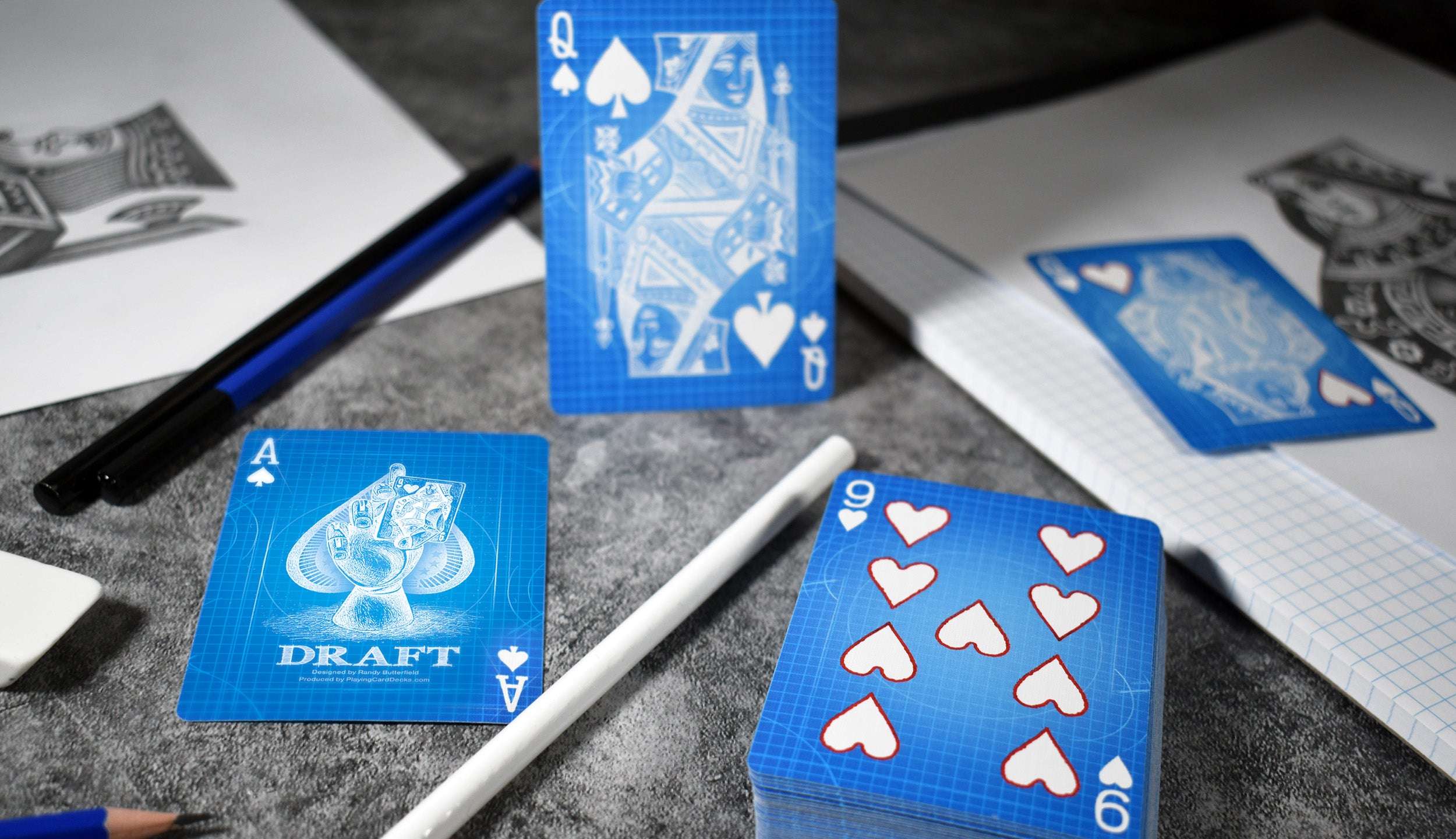 Draft Bicycle Playing Cards - Image 2