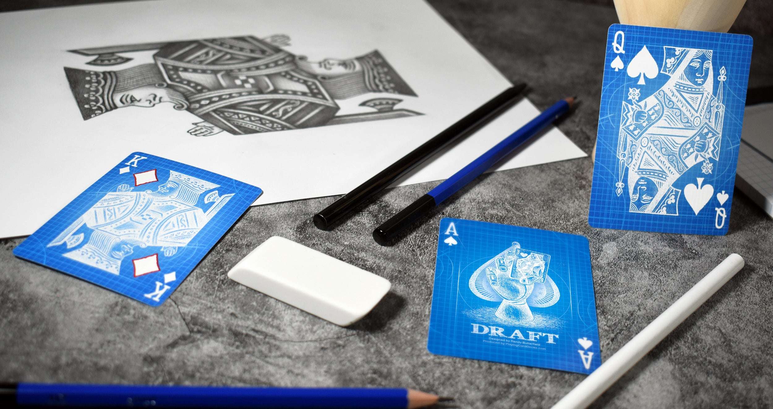 Draft Bicycle Playing Cards - Image 3