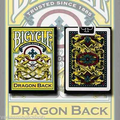 Dragon Back Yellow Bicycle Playing Cards - Image 2