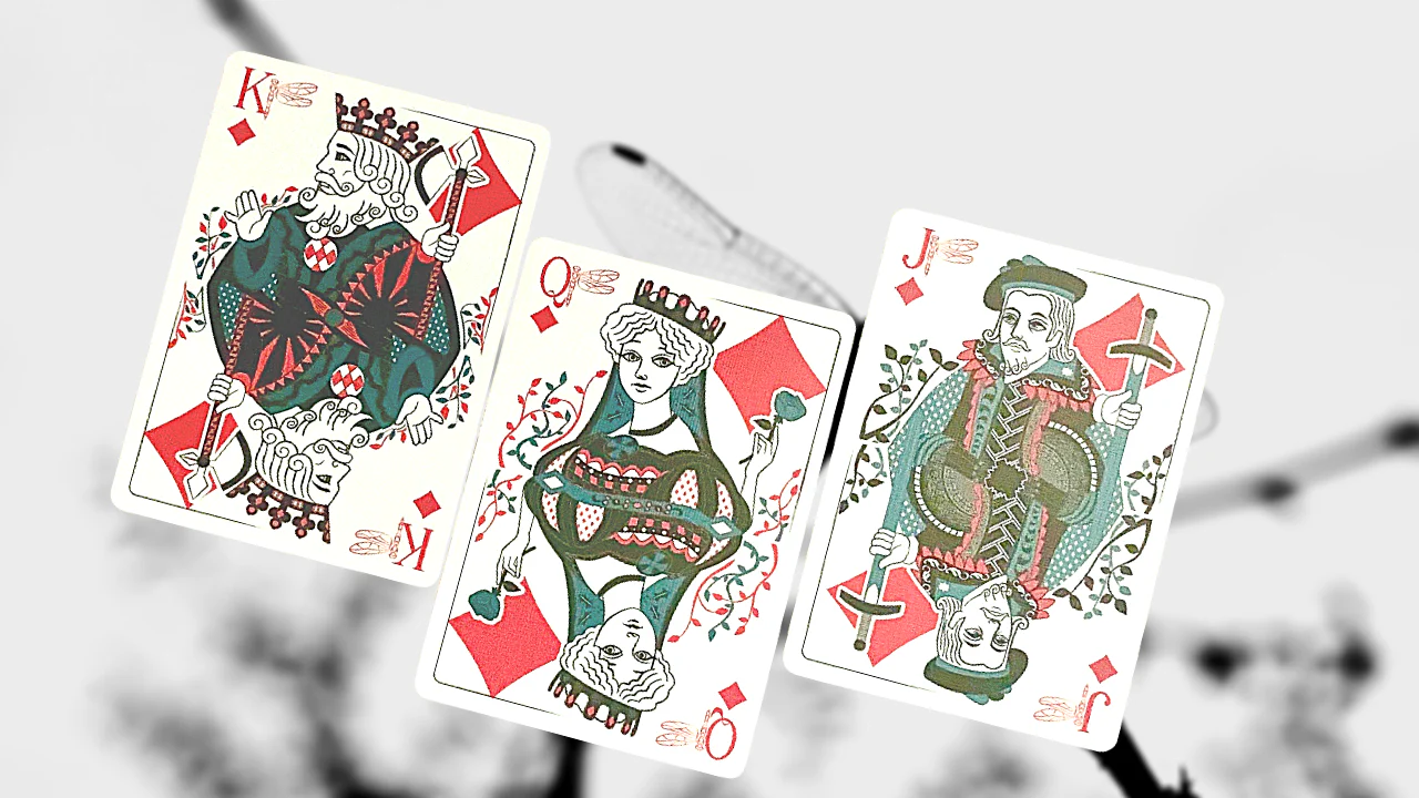 Dragonfly Bicycle Playing Cards - Image 12
