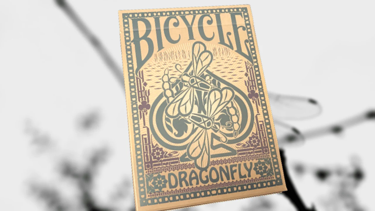 Dragonfly Bicycle Playing Cards - Image 4