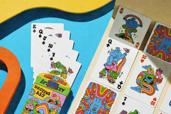 Dreyfus Art Playing Cards USPCC - Image 2