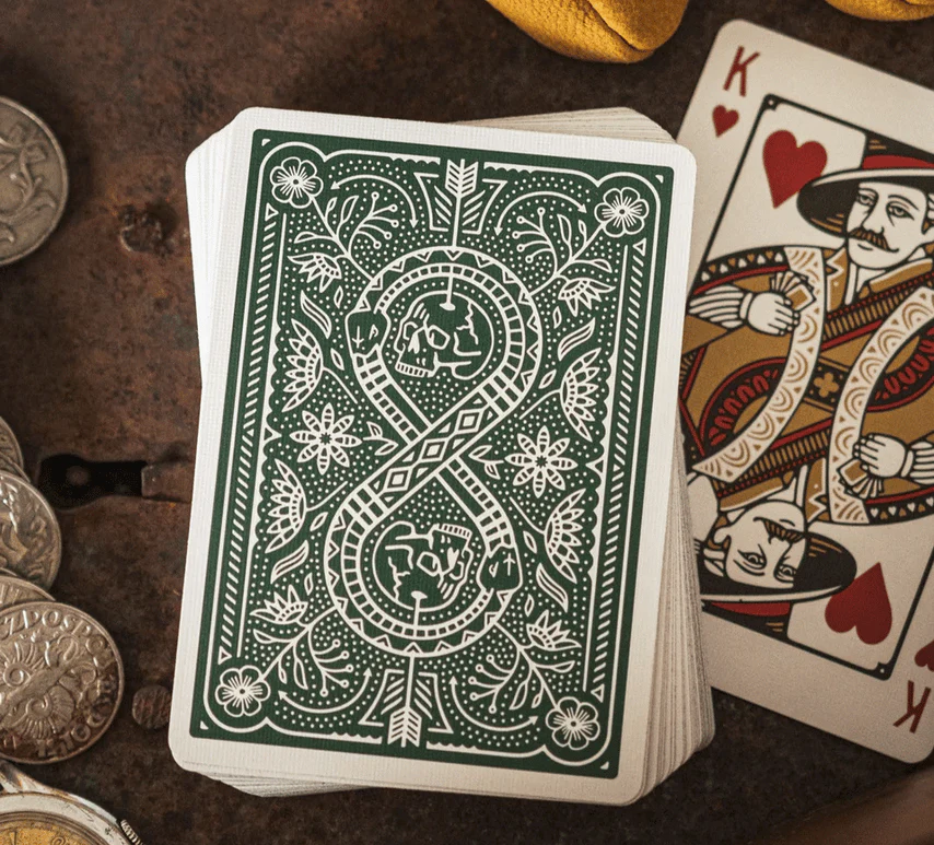 Drifter's Green Playing Cards USPCC - Image 2