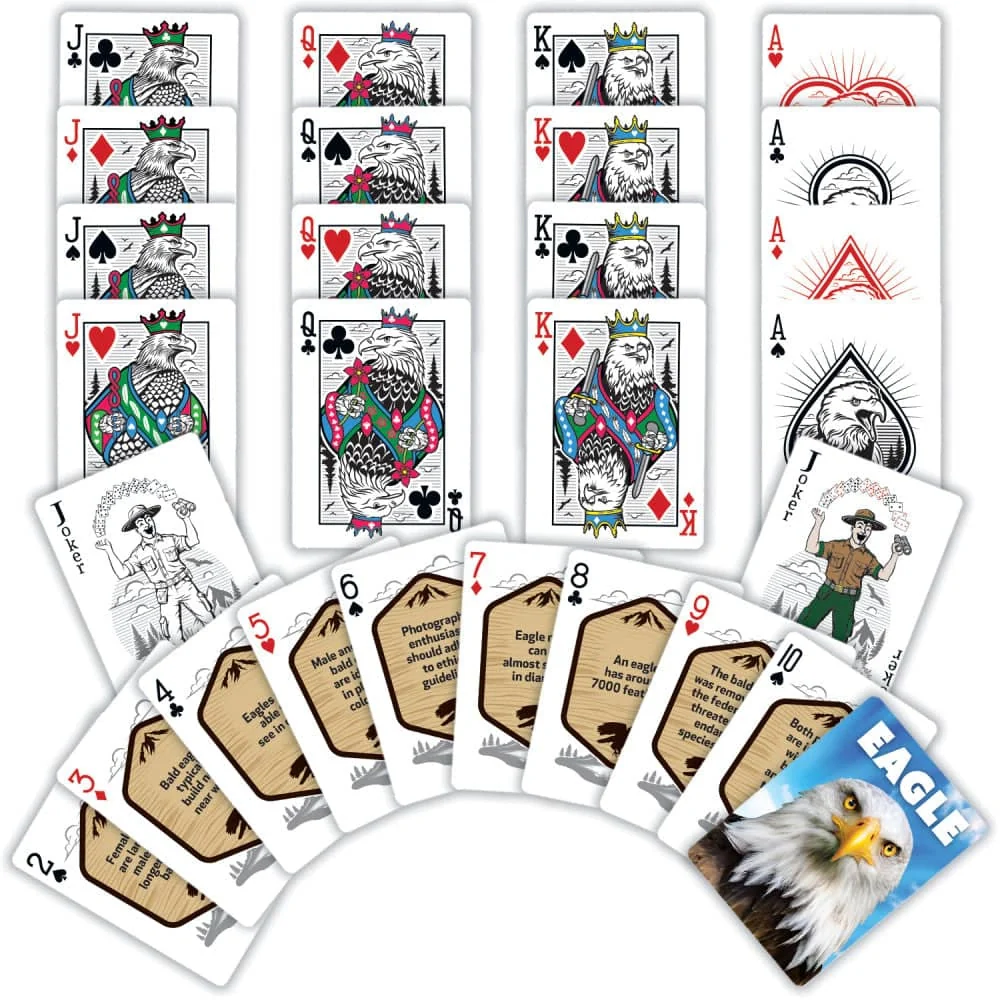 Eagle Playing Cards by Masterpieces - Image 2