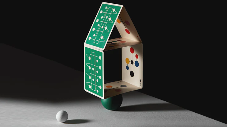 Eames Hang-It-All Green Playing Cards by Art of Play - Image 2