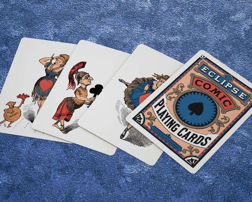 Eclipse Comic Reproduction Playing Cards MPC - Image 8