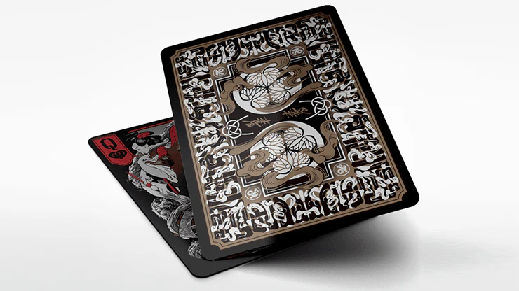 Edo Karuta Shogun Black Bicycle Playing Cards - Image 5