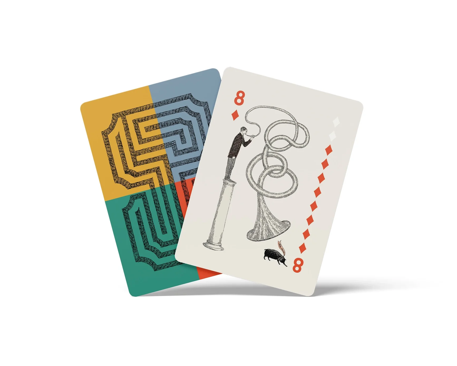 Edward Gorey Playing Cards with Magnetic Tuck Box - Image 5