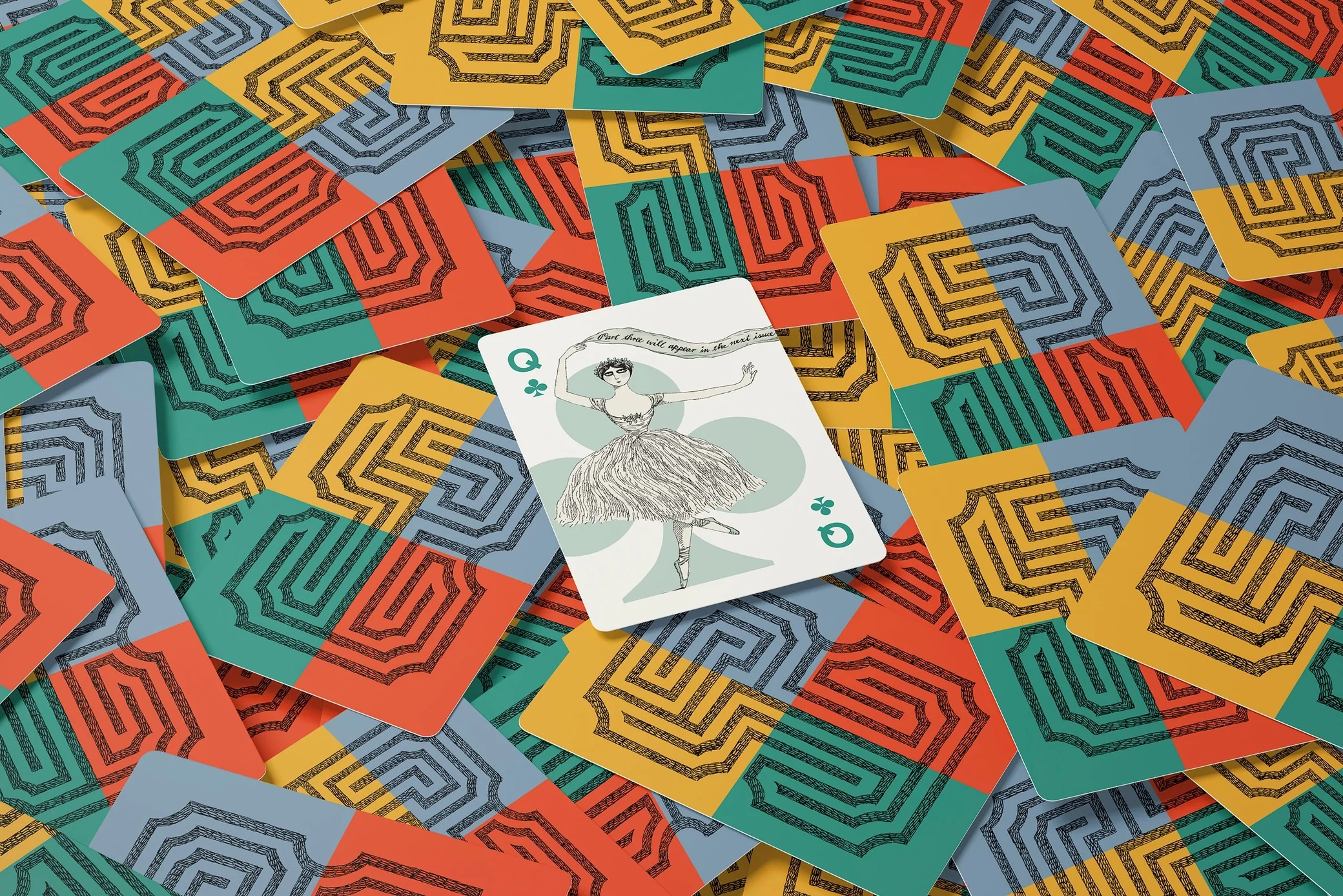 Edward Gorey Playing Cards with Magnetic Tuck Box - Image 8