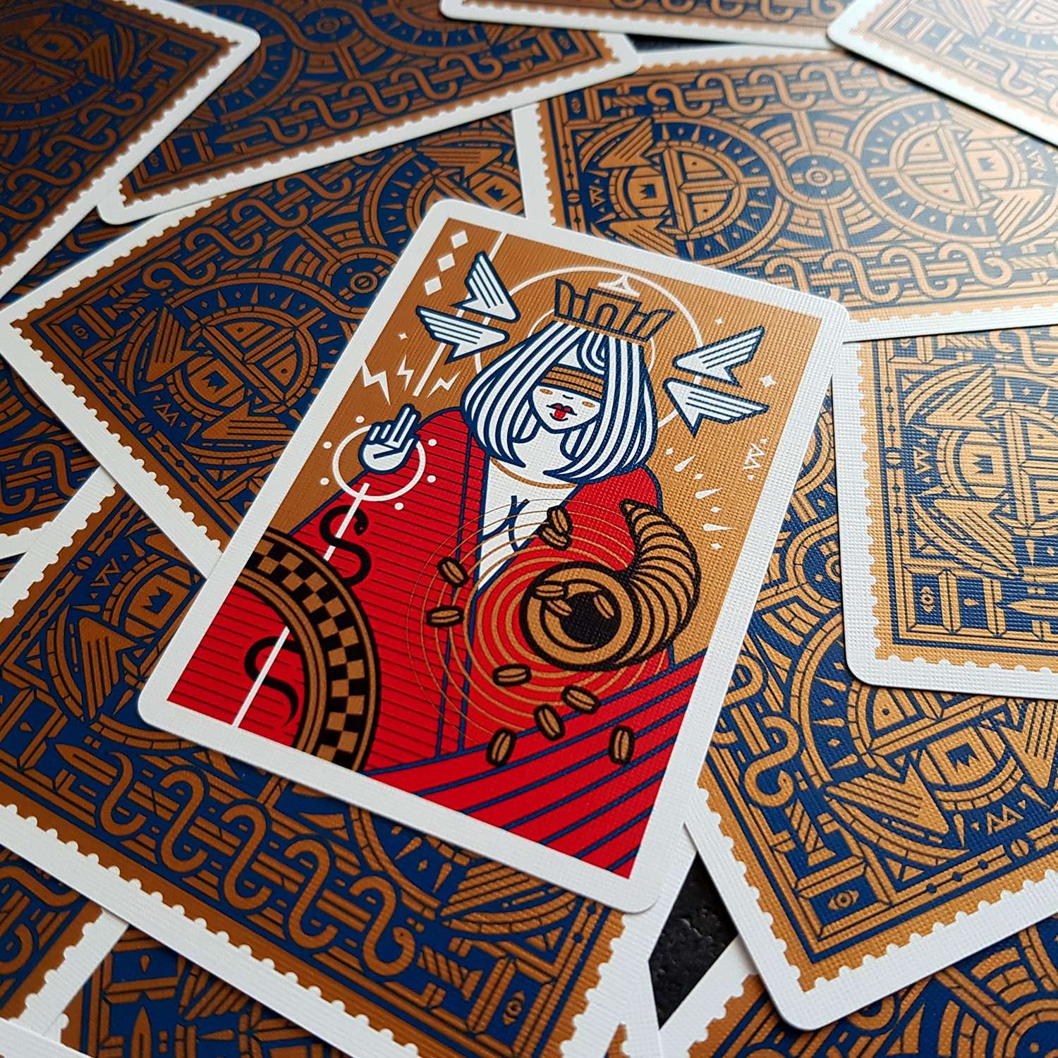 Egoism Rust Playing Cards USPCC - Image 5