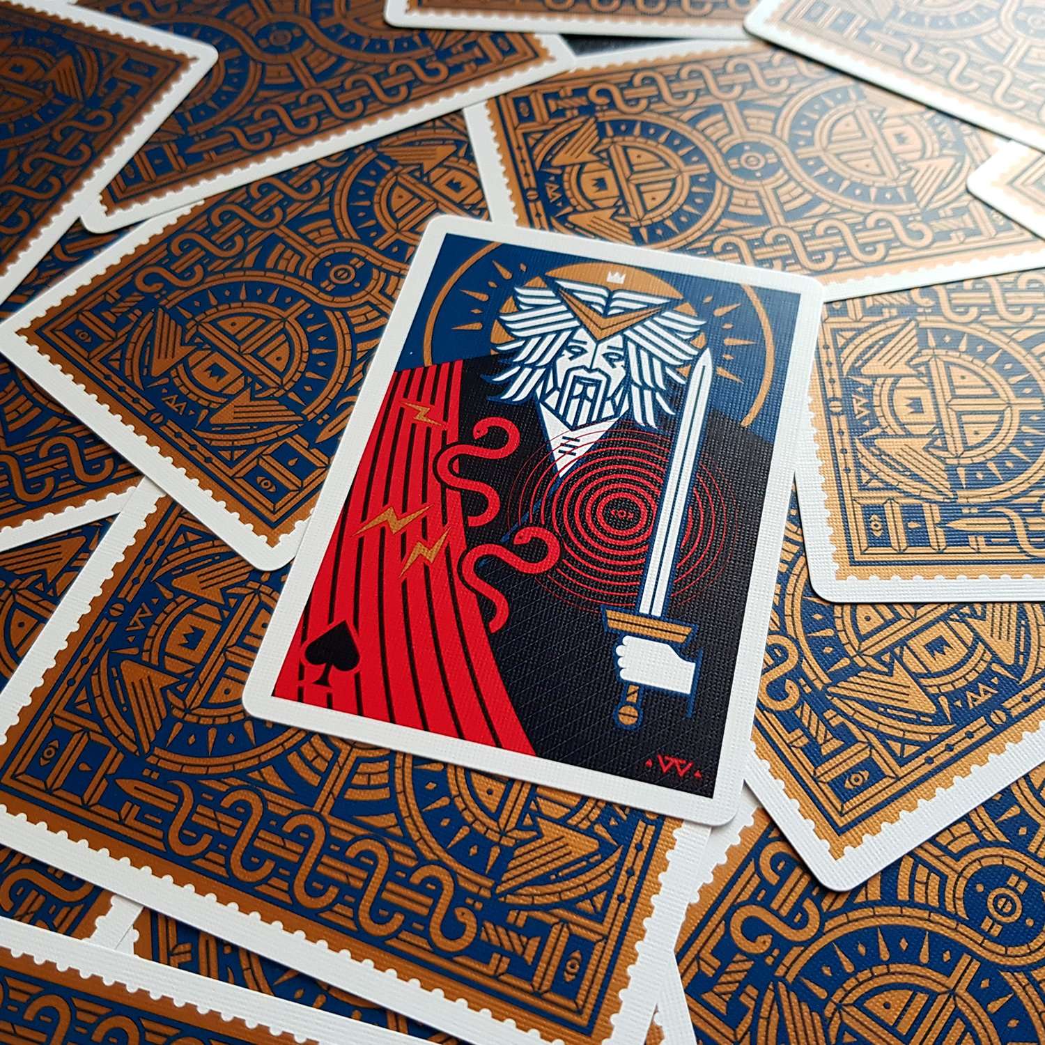 Egoism Rust Playing Cards USPCC - Image 6