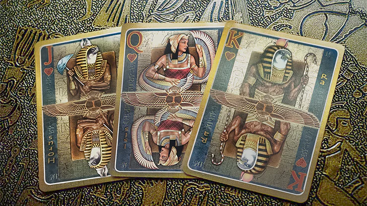 Egypt Mythology Premium Edition Playing Cards - Sapphire - Image 5