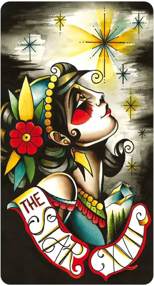 Eight Coins' Tattoo Tarot Borderless Miniature Edition - Image 5