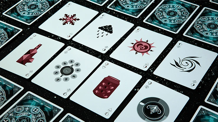 Elemental Master Green  Playing Cards TWPCC - Image 2