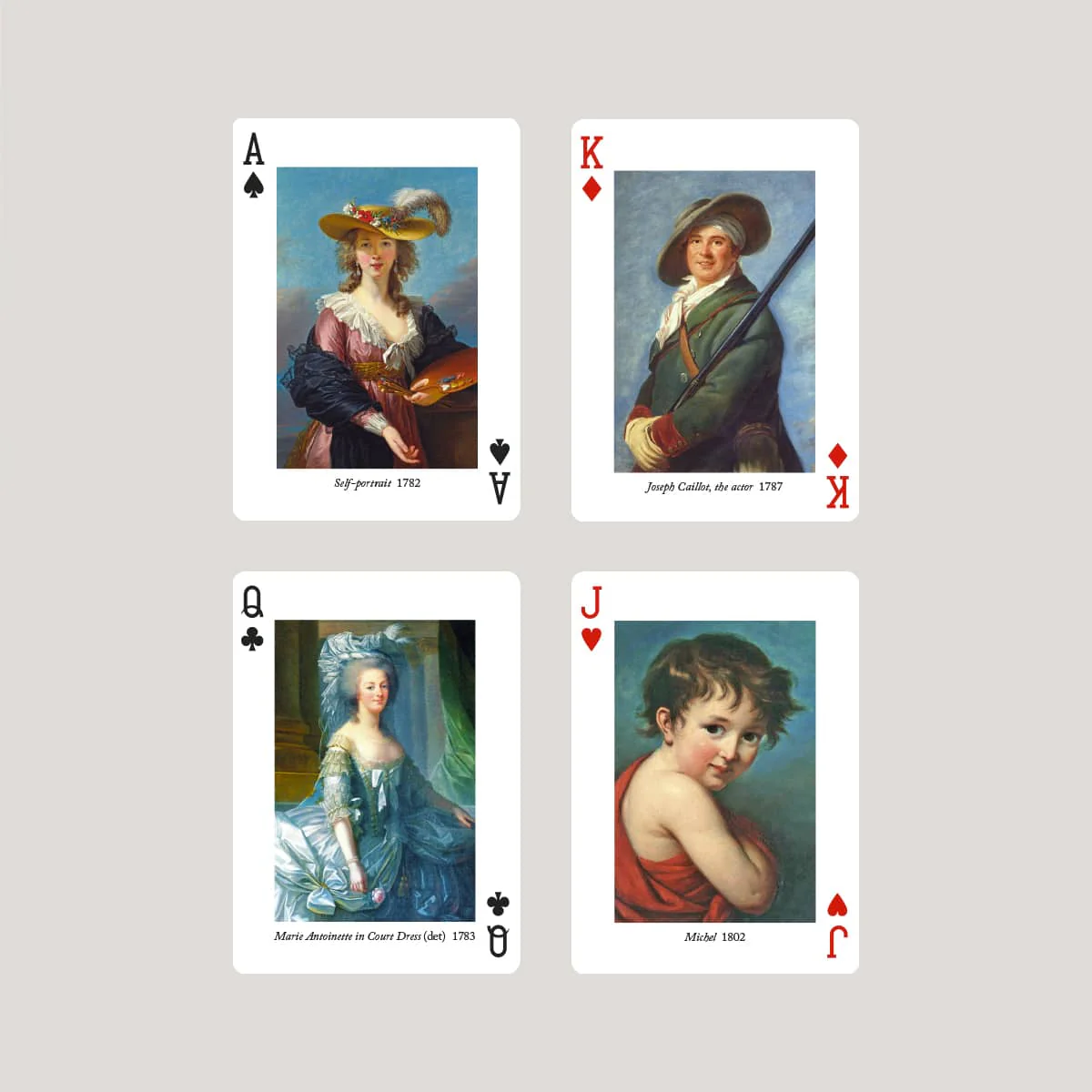 Elizabeth Vigée Le Brun Playing Cards by Piatnik - Image 2