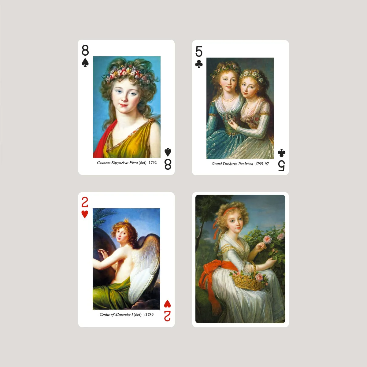 Elizabeth Vigée Le Brun Playing Cards by Piatnik - Image 3