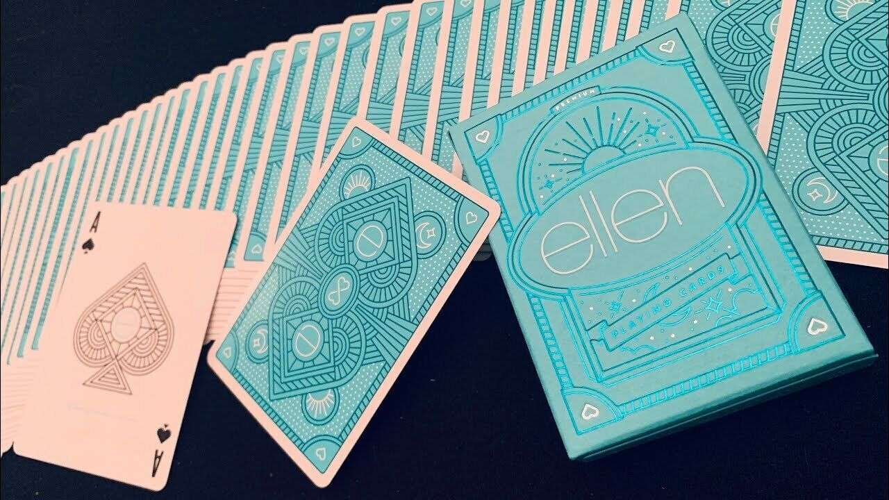 Ellen Be Kind Playing Cards USPCC - Image 2