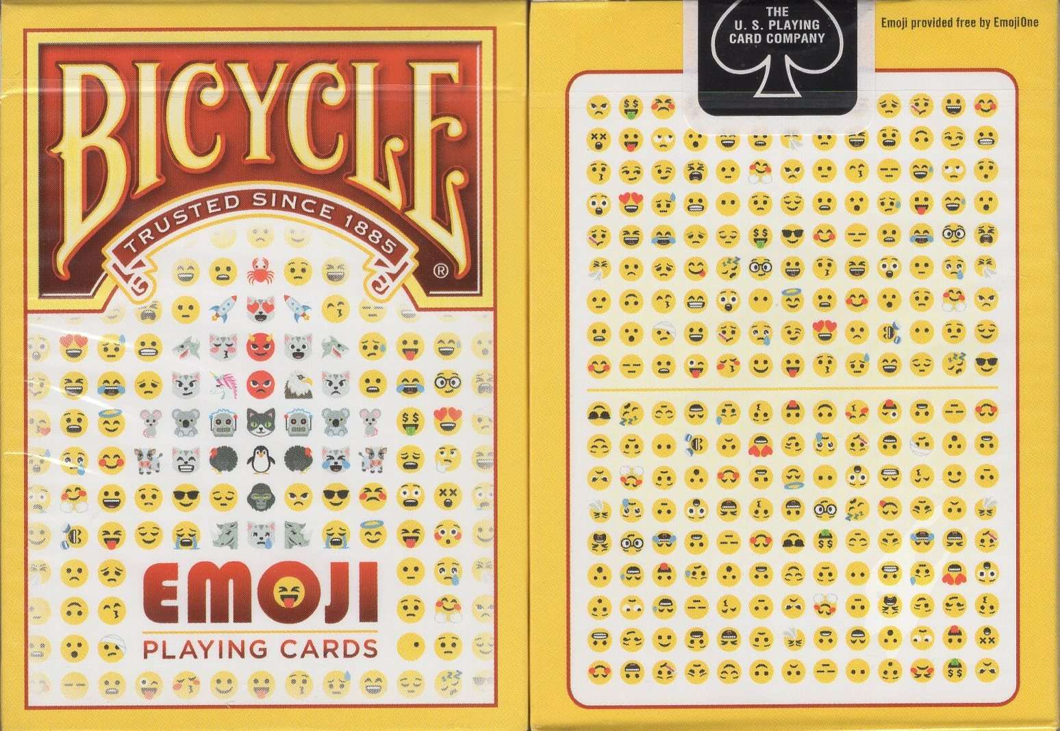 Emoji Bicycle Playing Cards