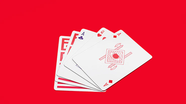 Enigma Red Playing Cards USPCC - Image 5