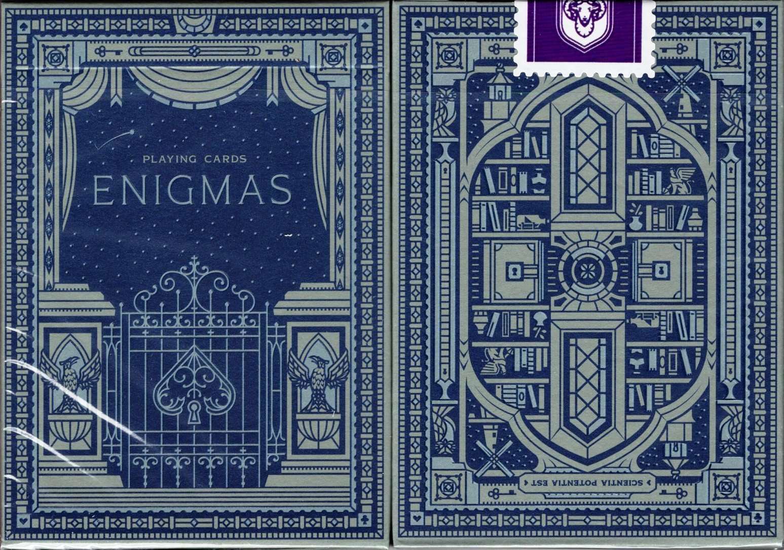 ENIGMAS Puzzle Hunt Playing Cards USPCC - Image 2