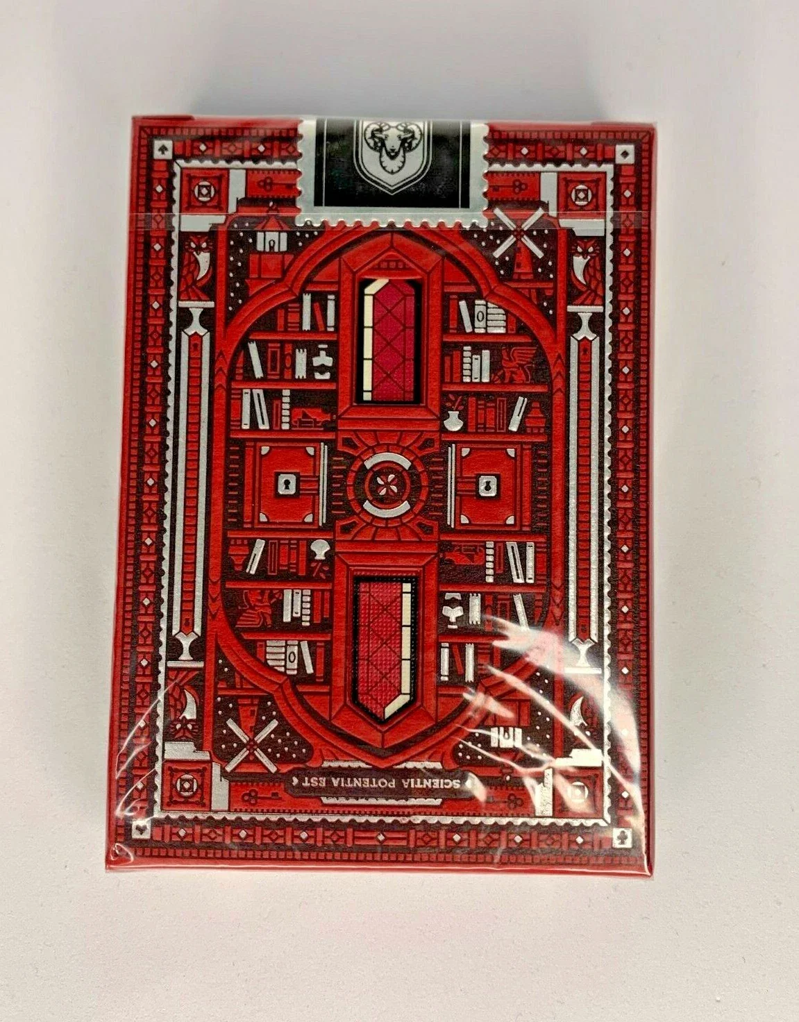 ENIGMAS Puzzle Hunt Playing Cards USPCC - Red - Image 3