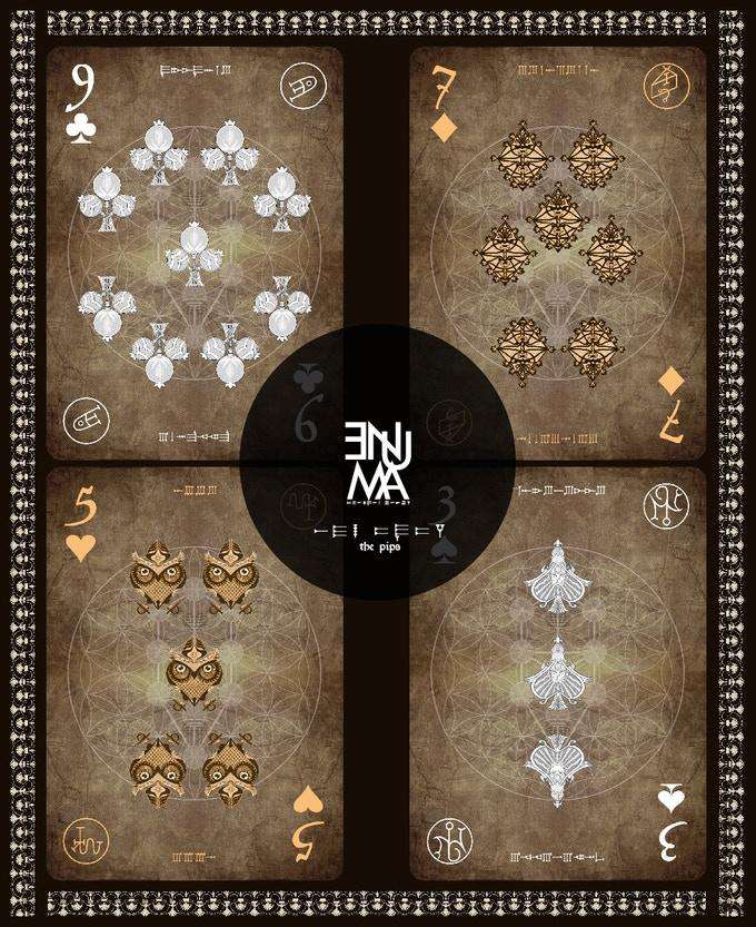 Enuma Ancient Playing Cards NPCC - Image 2