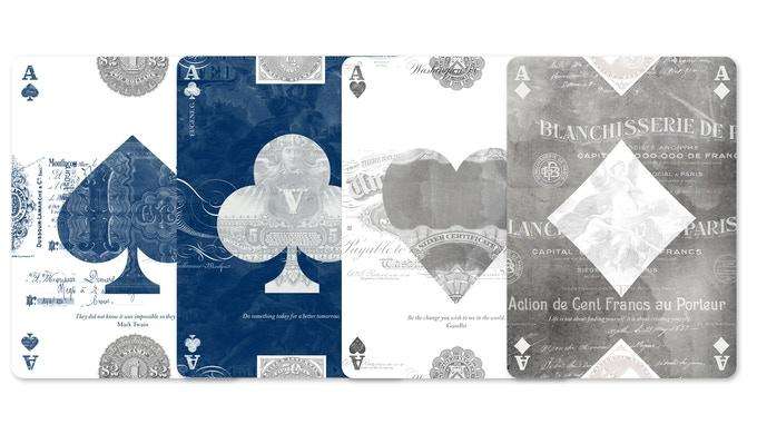 EPHEMERID v2 Silver Playing Cards NPCC - Image 3