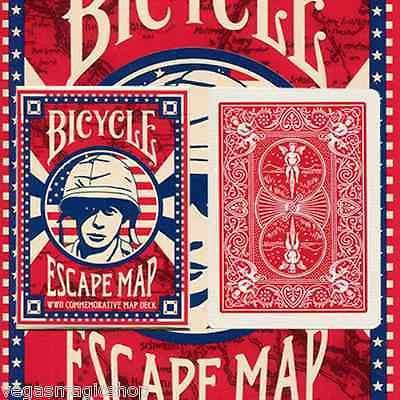 Escape Map Bicycle Playing Cards - Image 2