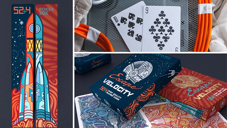 Escape Velocity Red Playing Cards Cartamundi - Image 2