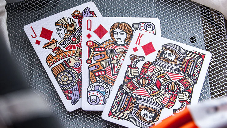 Escape Velocity Red Playing Cards Cartamundi - Image 4