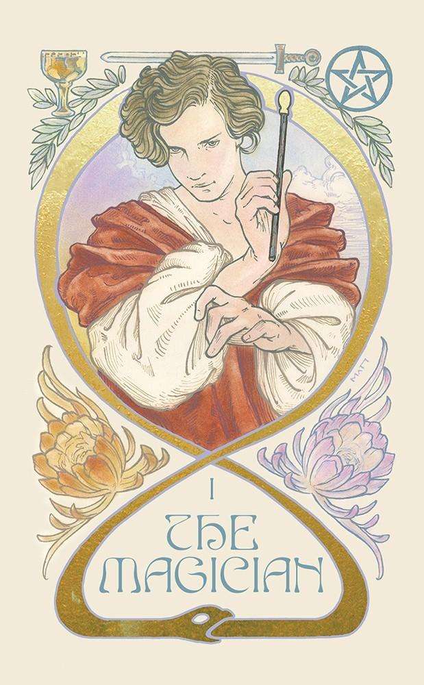 Ethereal Visions: Illuminated Tarot Deck USGS - Image 9