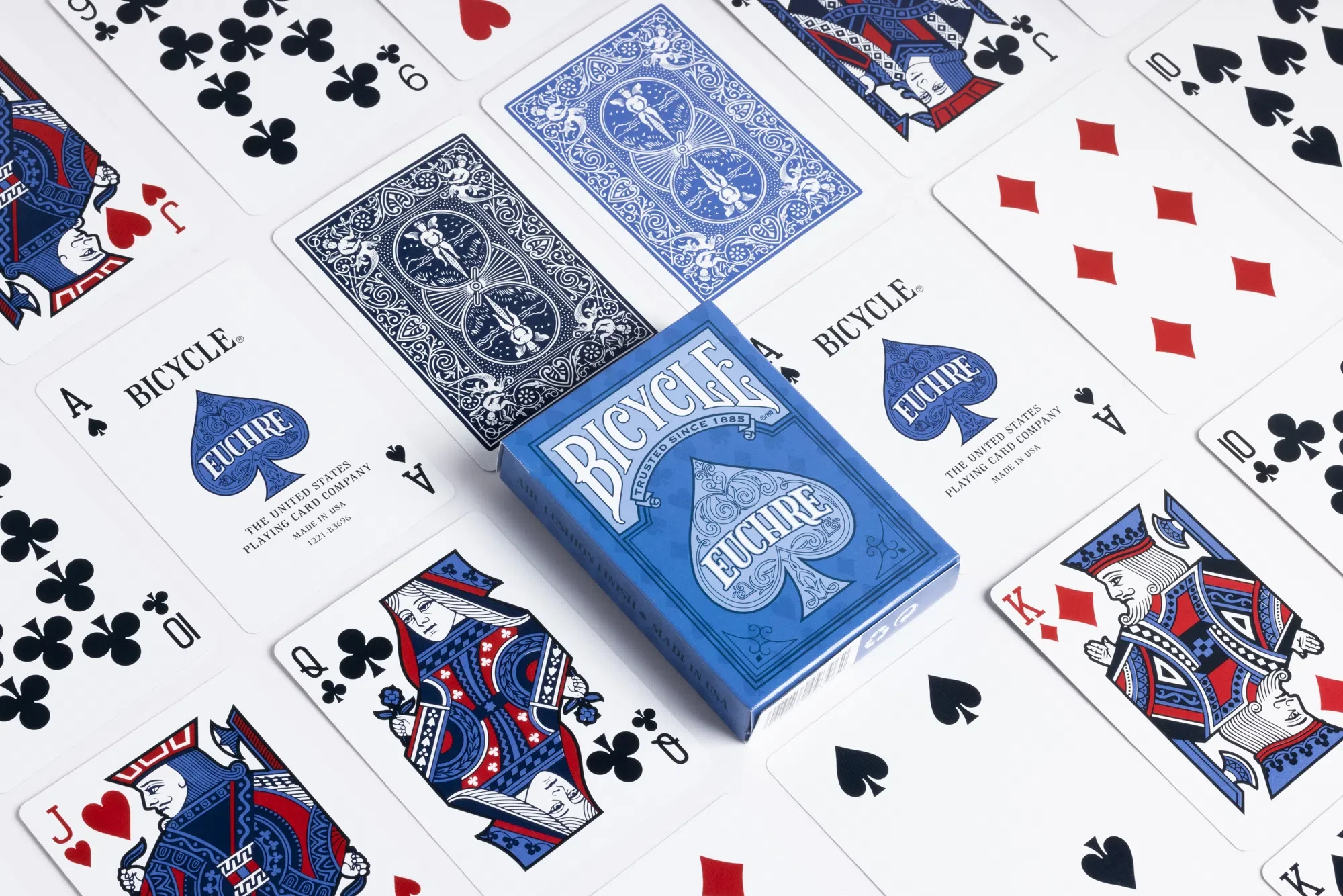 Bicycle Euchre - 2 Pre-Sorted Playing Card Decks in 1 - Image 2